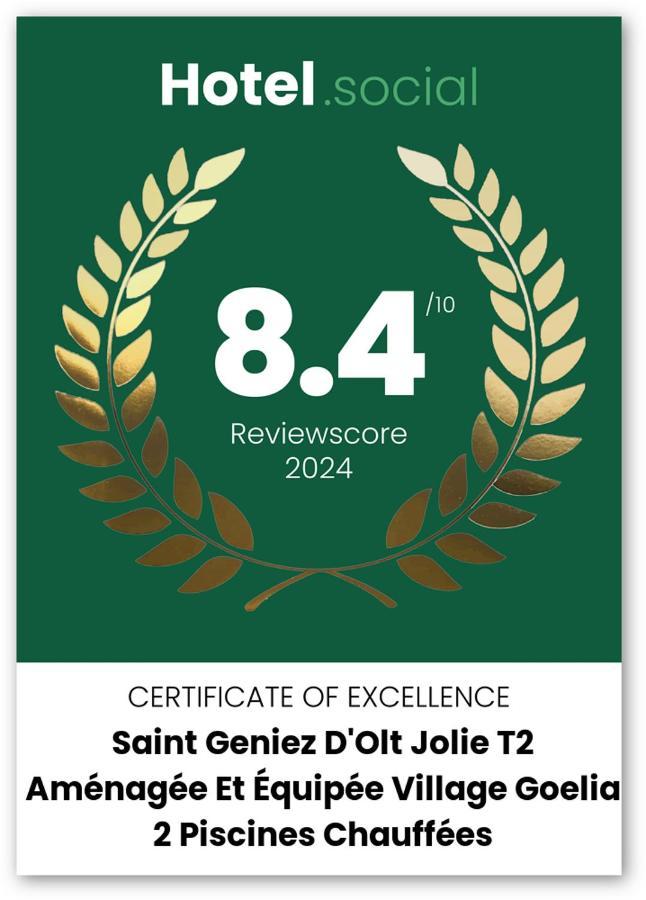Saint Geniez D'Olt Jolie T2 Amenagee Et Equipee Village Goelia 2 Piscines Chauffees Ngoại thất bức ảnh